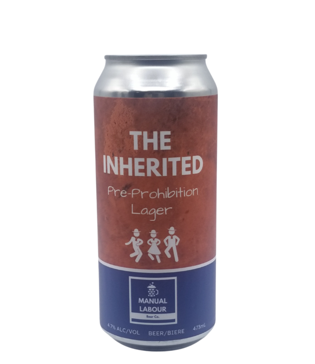 Manual Labour Beer Co.The Inherited Pre-Prohibition Lager 473ml