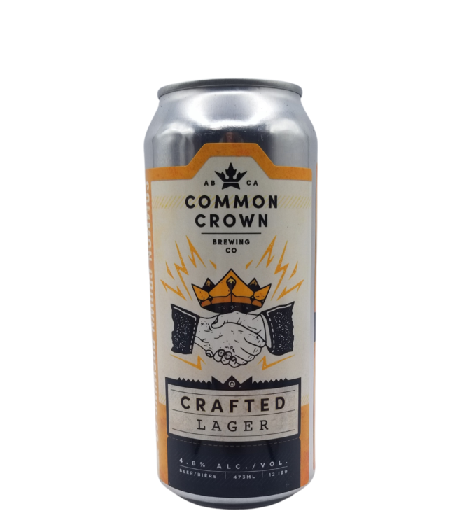 Common Crown Brewing Co. Crafted Lager 473ml