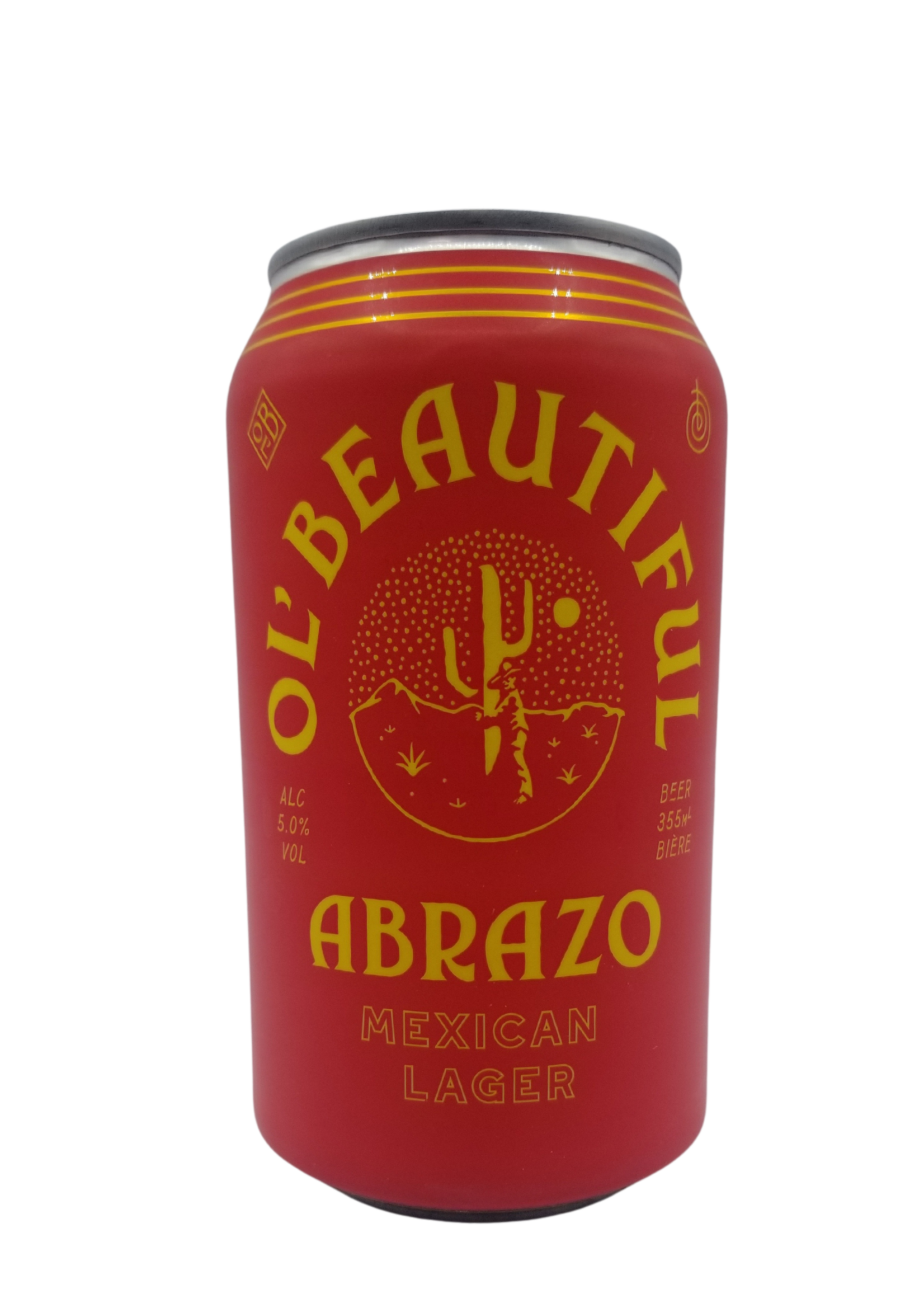 Ol' Beautiful Brewing Abrazo Mexican Lager 355ml
