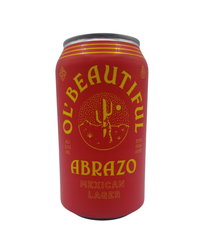 Ol' Beautiful Brewing Abrazo Mexican Lager 355ml