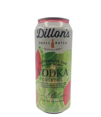 Dillons Small Batch Distillers Dillon's Distillery Watermelon, Lime & Mint Vodka Cocktail 473ml