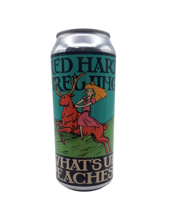 Red Hart Brewing Whats Up Peaches? Wheat Ale 473ml