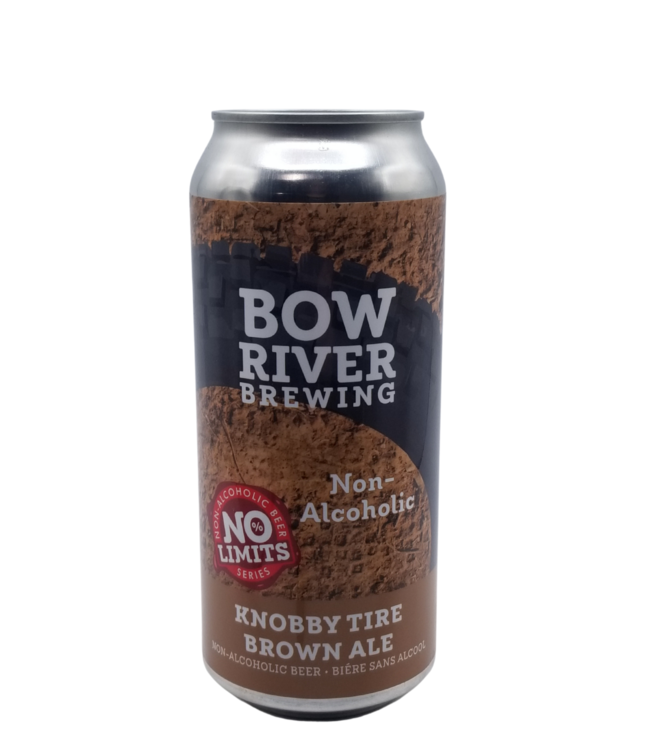 Bow River Brewing Knobby Tire Non-Alcoholic Brown Ale 473ml