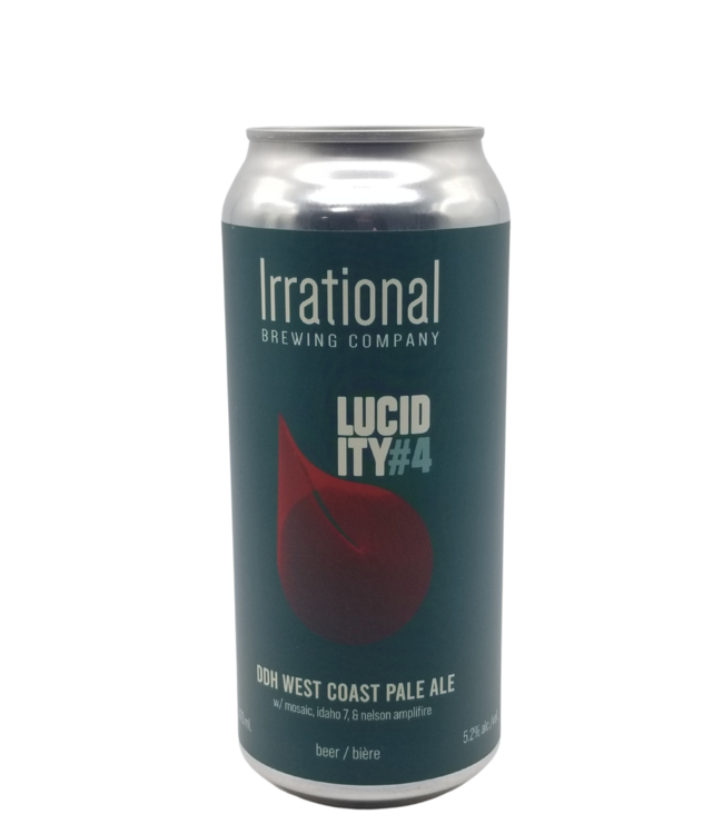 Irrational Brewing Exp. Lucidity 4 DDH West Coast Pale Ale 473ml