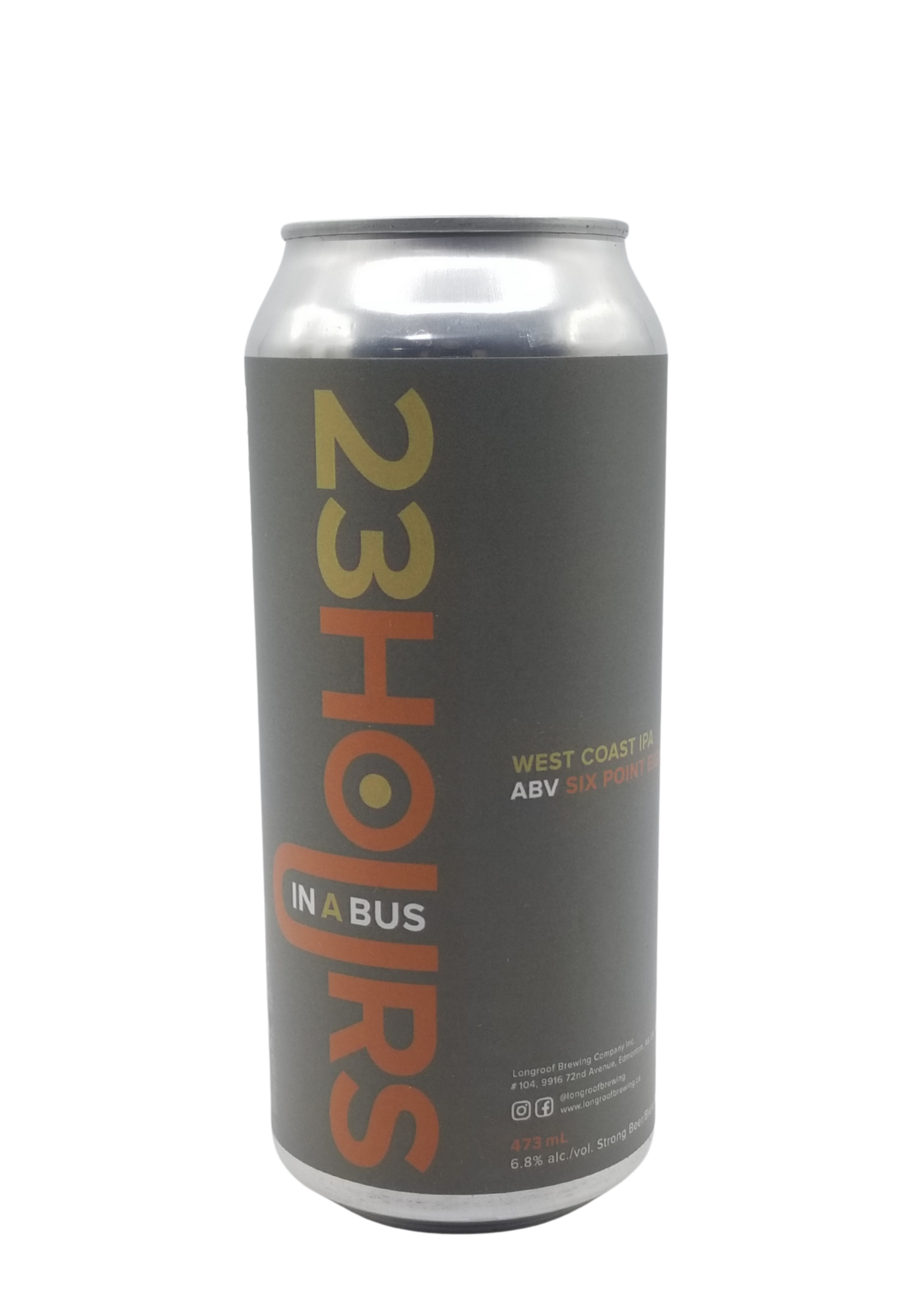 Longroof Brewing Co. Longroof Brewing Co. 23 Hours In A Bus West Coast IPA 473ml