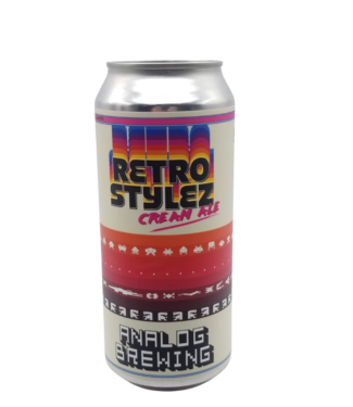 Analog Brewing Analog Brewing Retro Stylez Cream Ale 473ml