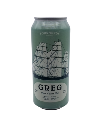 Four Winds Brewing Four Winds Brewing Greg West Coast IPA 473ml