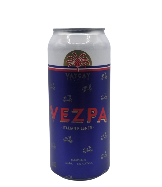 Vaycay Brewing Co. Vezpa Italian Pilsner 473ml