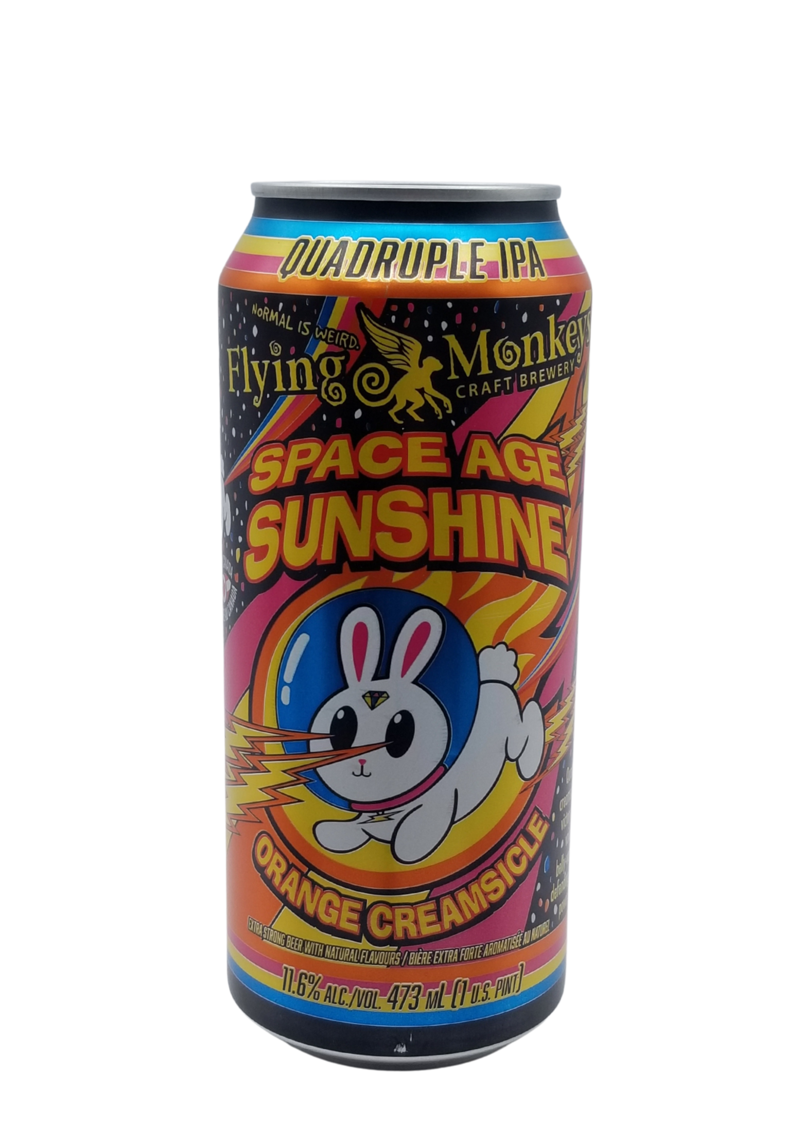 Flying Monkeys Flying Monkeys Brewing Space Age Sunshine Quadruple IPA 473ml