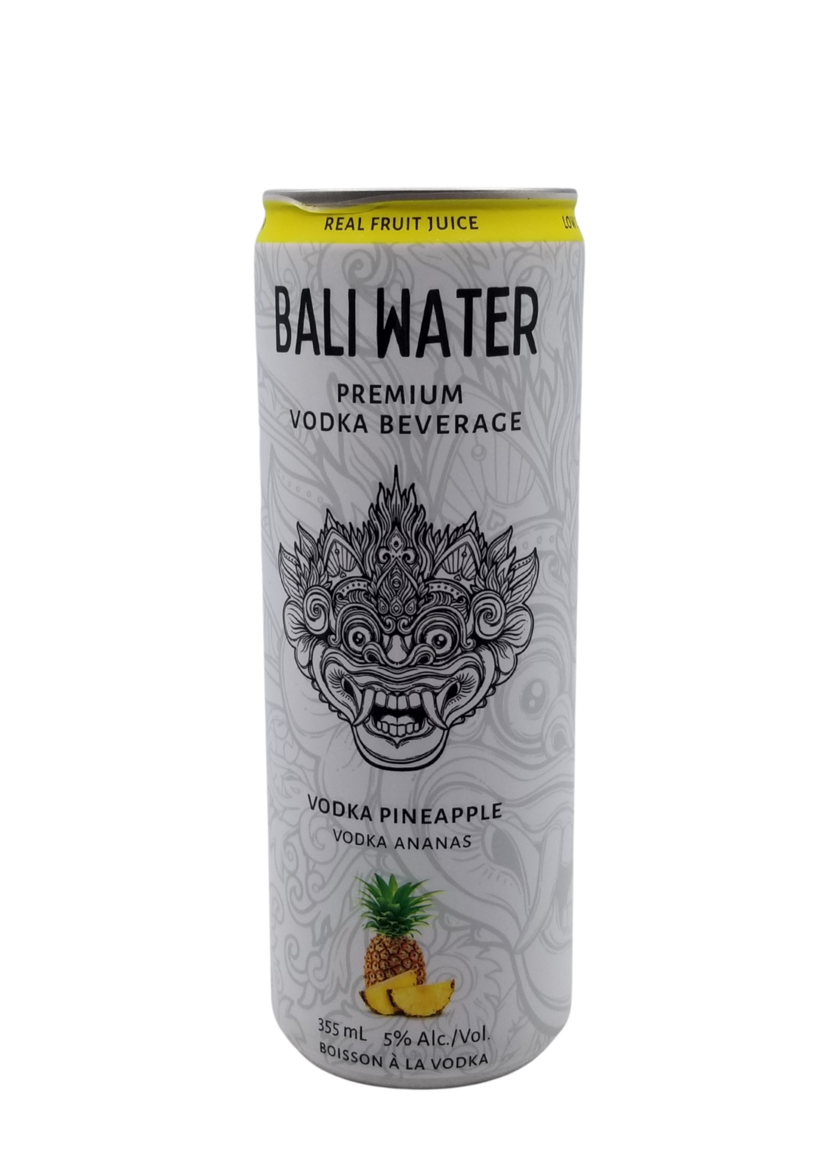 Bali Water Premium Vodka Pineapple Cocktail 355ml