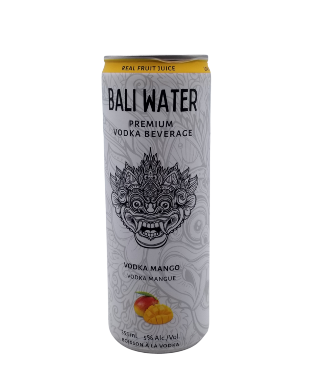 Bali Water Premium Vodka Mango Cocktail 355ml