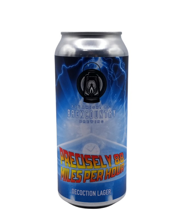 Backcountry Brewing Precisely 88 Miles Per Hour Lager 473ml