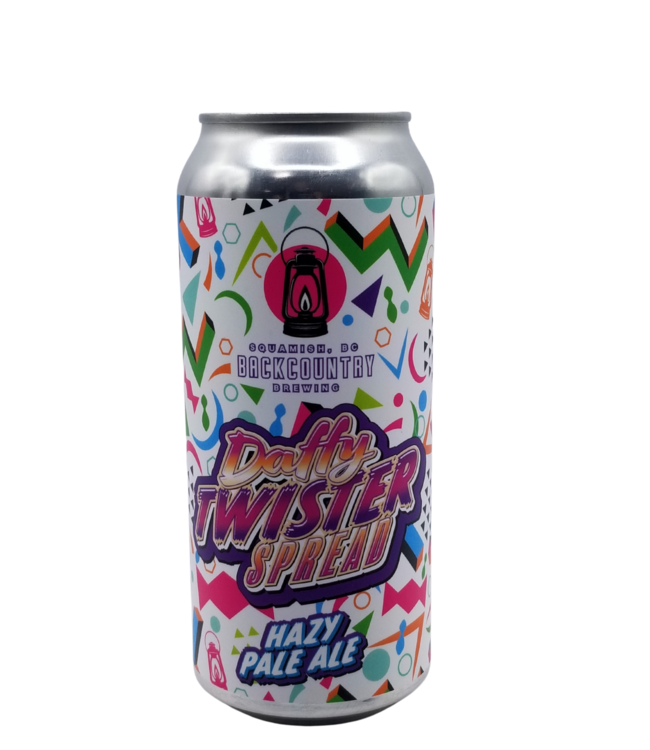 Backcountry Brewing Daffy Twister Spread Hazy Pale Ale 473ml