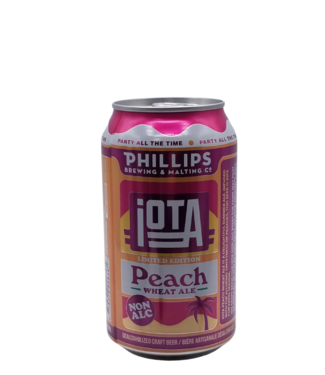 Phillips Brewing Phillips Brewing IOTA Non-Alcoholic Peach Wheat Ale 355ml