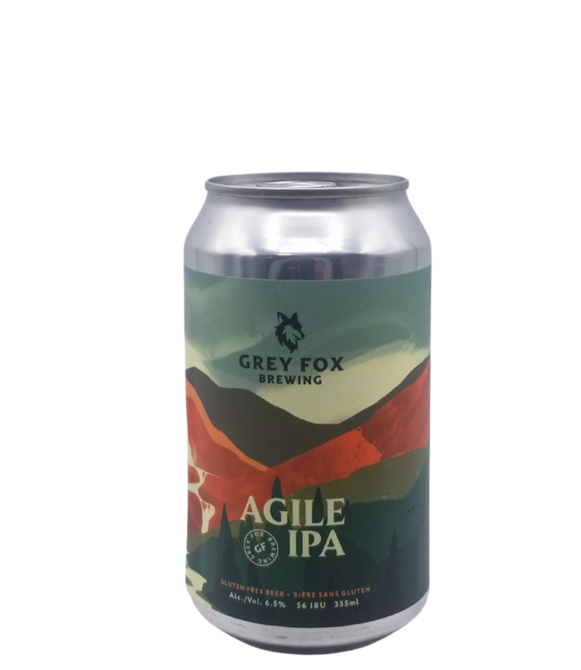 Grey Fox Brewing Agile Gluten Free IPA 355ml