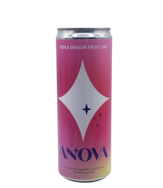 Anova Vodka Dragon Fruit & Lime Cocktail 355ml