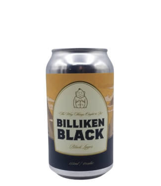 SYC Brewing Co. SYC/Dorinku Brewing Collab: Billiken Black Lager 355ml