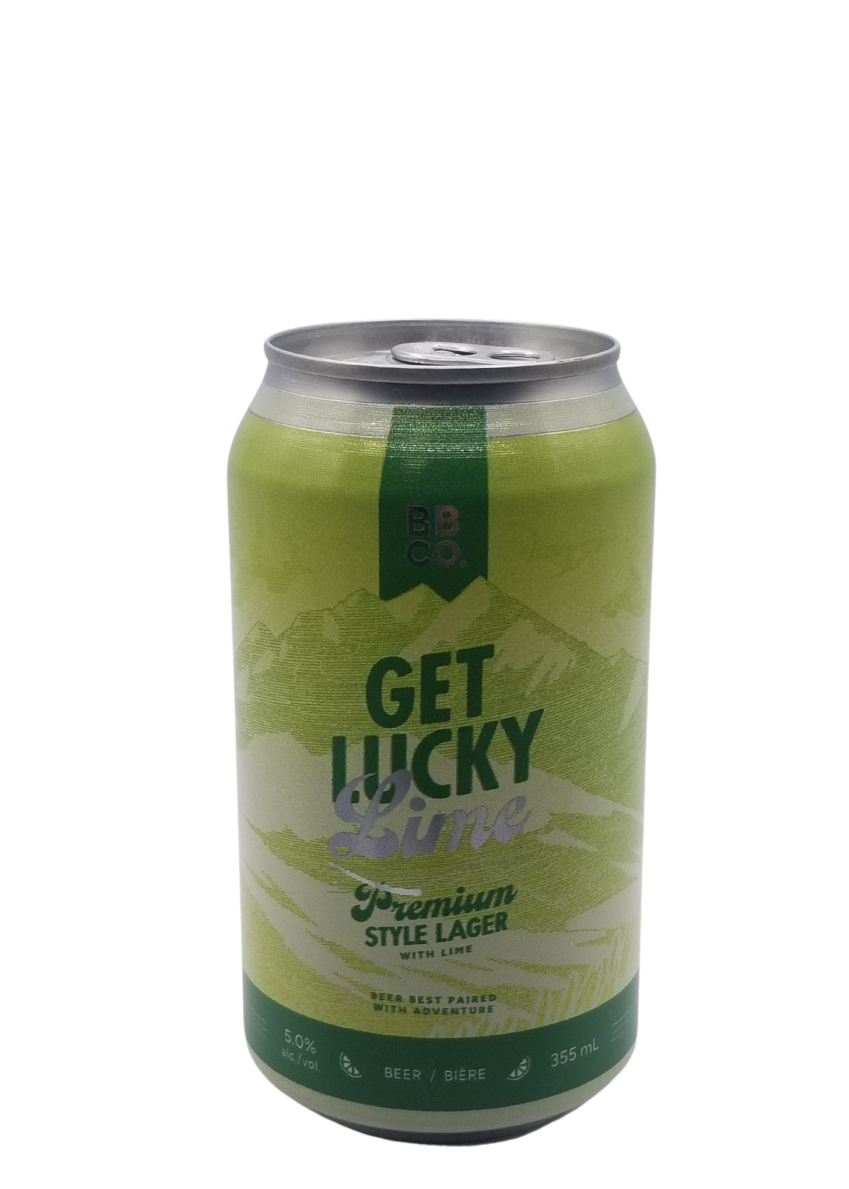 Born Brewing Co. Born Brewing Co. Get Lucky Lager Lime 355ml-6 Pack