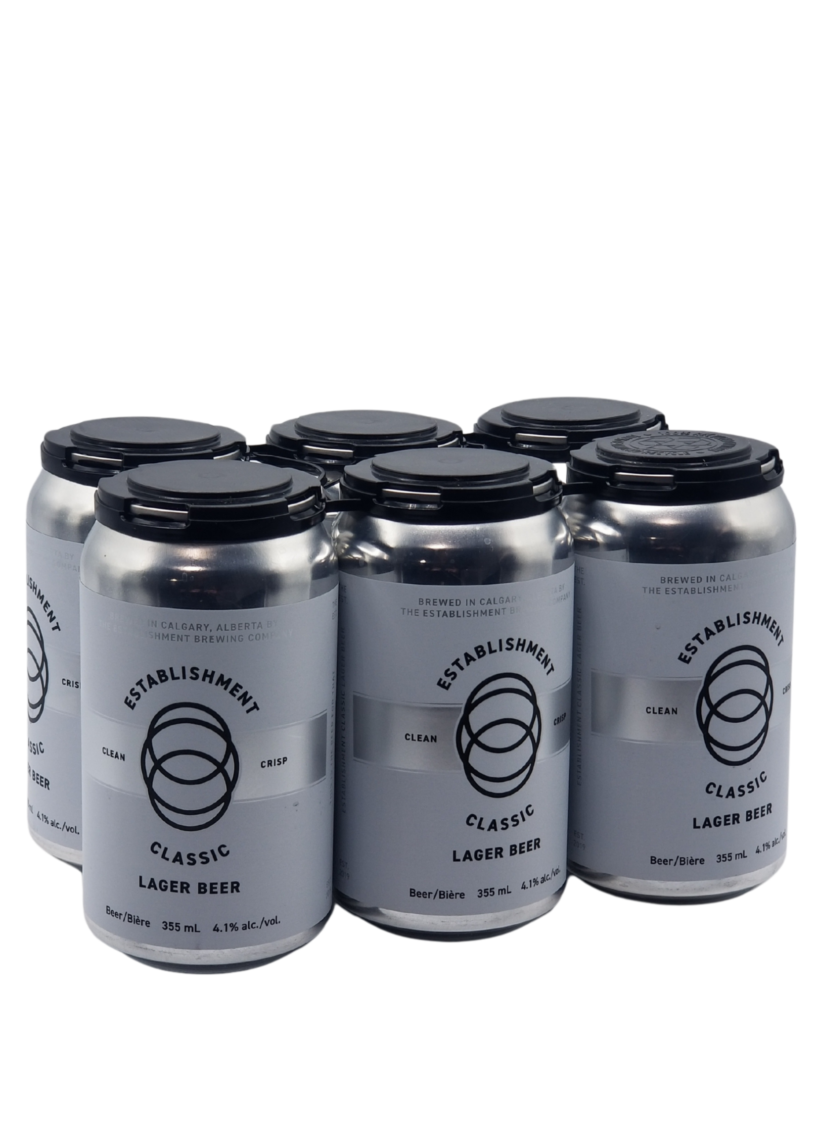 The Establishment Brewing Classic Lager Beer 355ml - 6 Pack