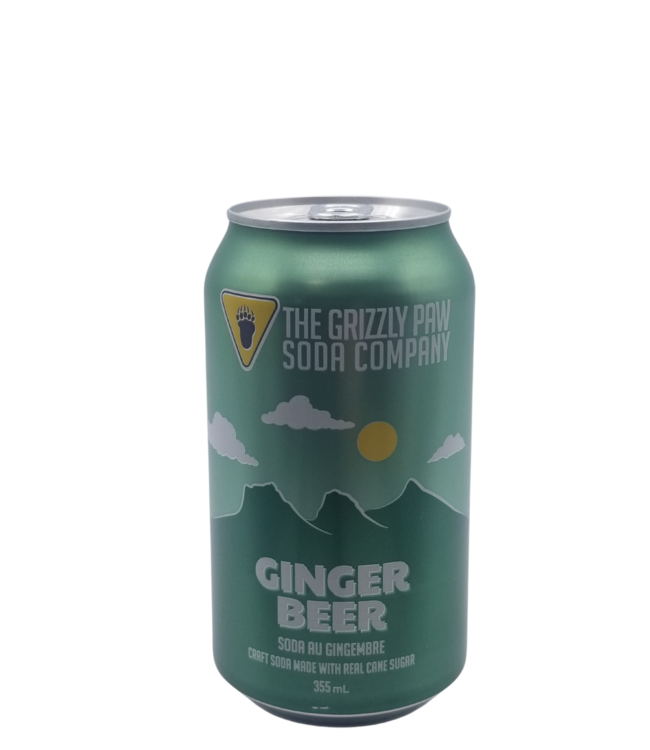 The Grizzly Paw Brewing Co. Ginger Beer Soda 355ml