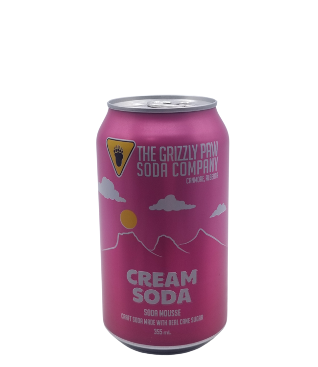 The Grizzly Paw Brewing Co. Cream Soda 355ml