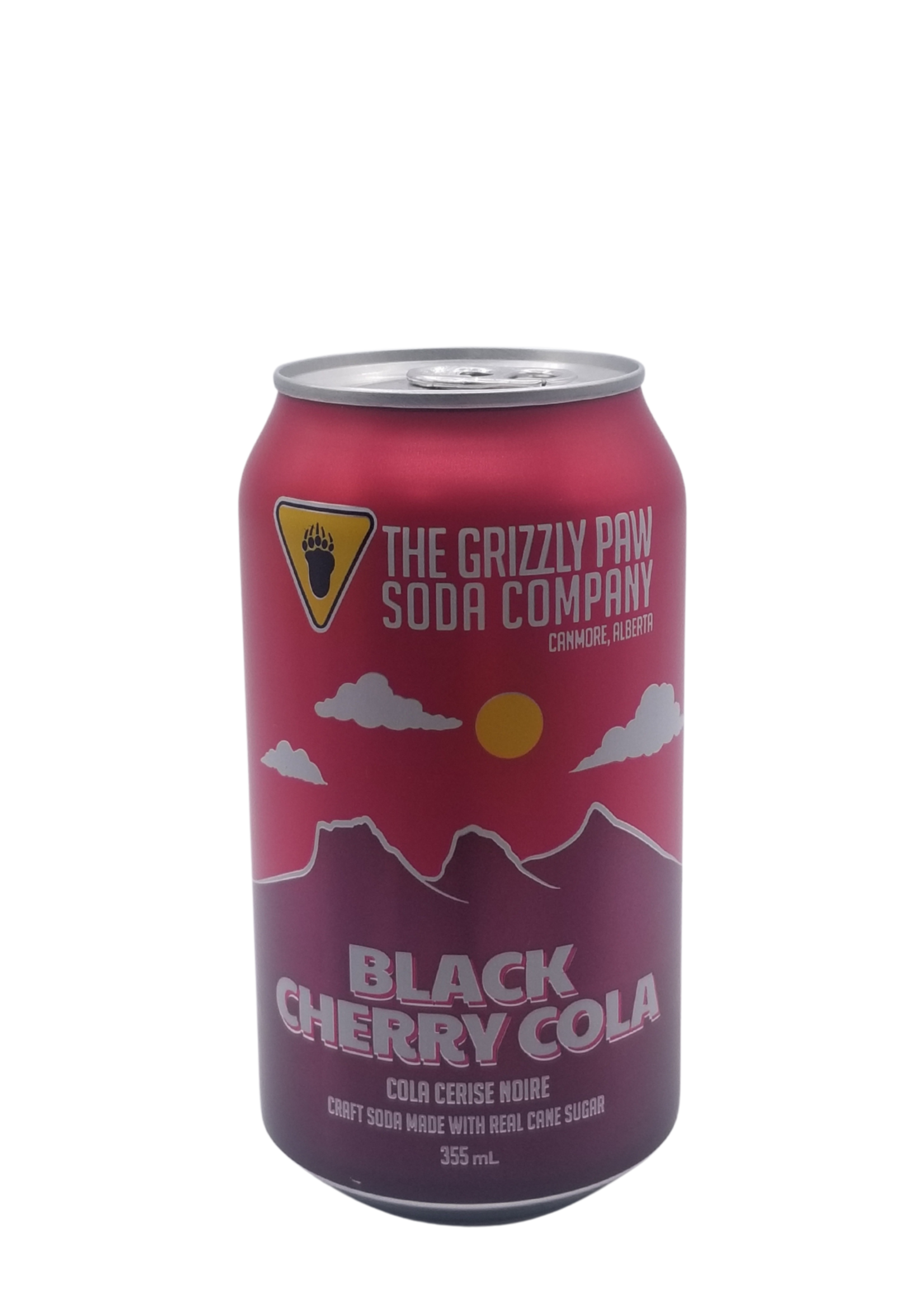 Grizzly Paw Brewing The Grizzly Paw Brewing Co. Black Cherry Cola Soda 355ml