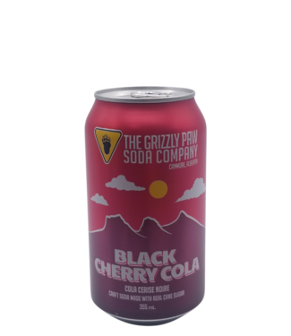 Grizzly Paw Brewing The Grizzly Paw Brewing Co. Black Cherry Cola Soda 355ml