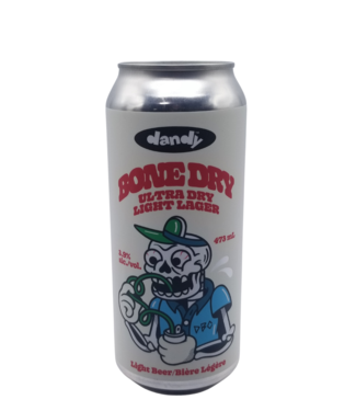 1800 Tequila The Dandy Brewing Co. Bone Dry Ultra Dry Light Lager 473ml