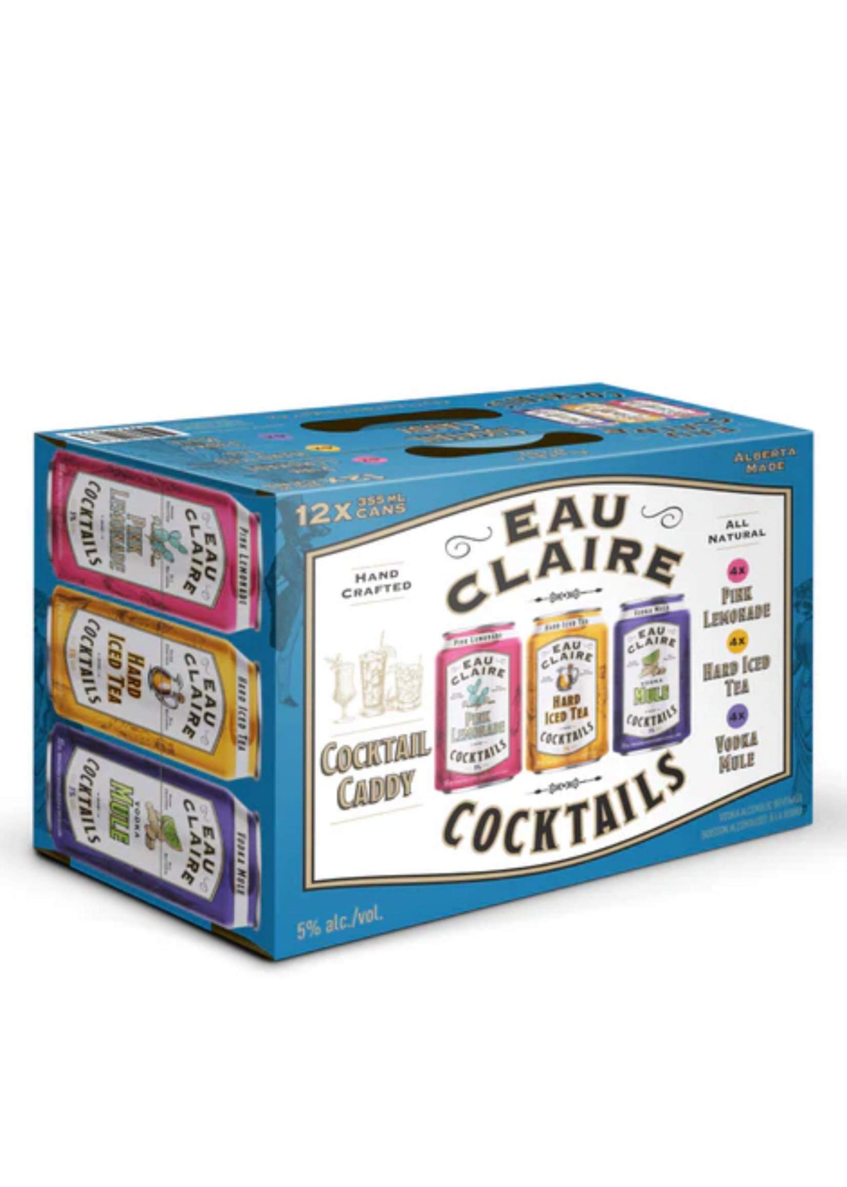 Eau Claire Distillery Cocktail Caddy Mix - 12 Pack