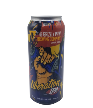 Grizzly Paw Brewing The Grizzly Paw Brewing Co. Liberation IPA 2025 473ml
