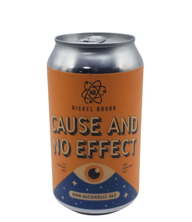Nickel Brook Brewing Cause & No Effect Non-Alcoholic Ale 355ml