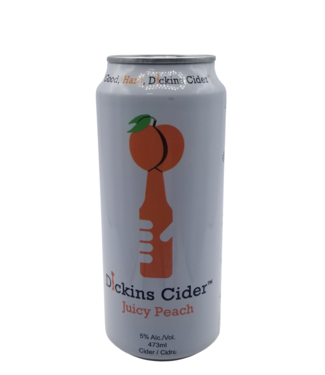 Dickins Cider Juicy Peach 473ml