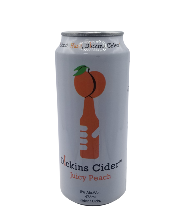 Dickins Cider Juicy Peach 473ml