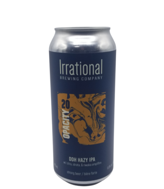 Irrational Brewing Irrational Brewing Exp. Opacity 20: DDH Hazy IPA 473ml