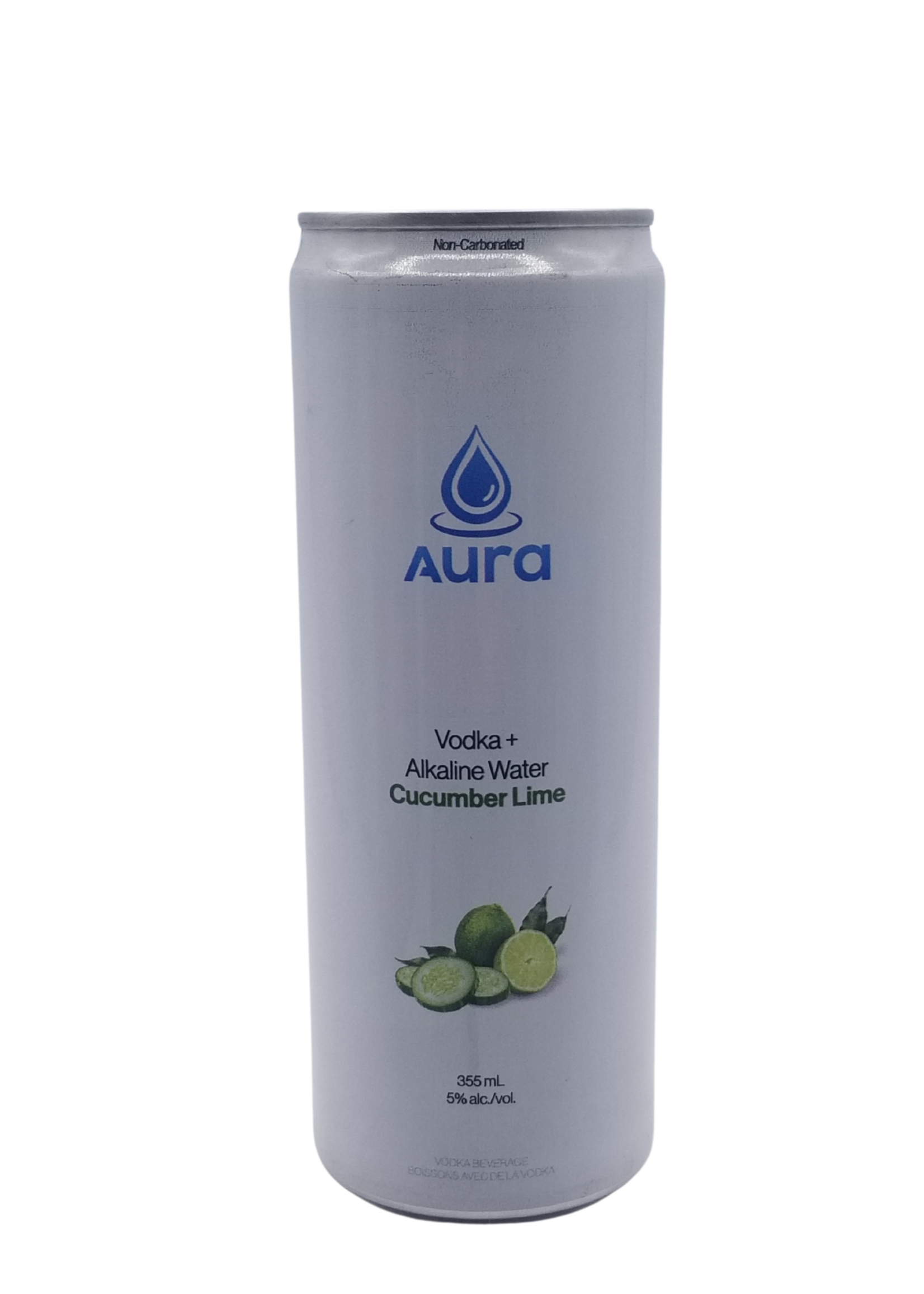 Aura Vodka Aura Vodka Water Cucumber Lime Cocktail 355ml