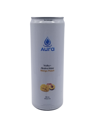 Aura Vodka Aura Vodka Water Mango Peach Cocktail 355ml