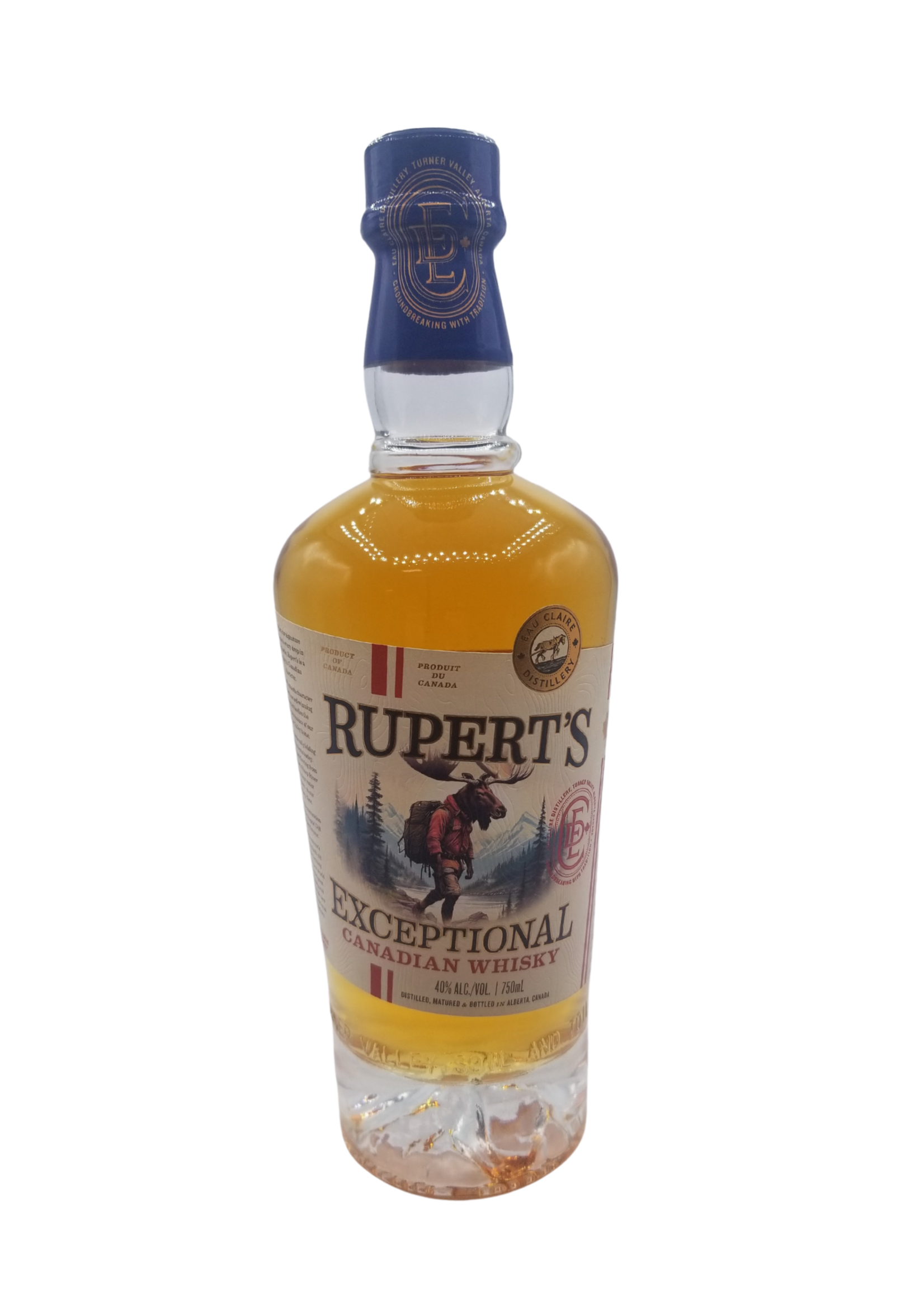Eau Claire Distillery Rupert's Exceptional Canadian Whisky 750ml