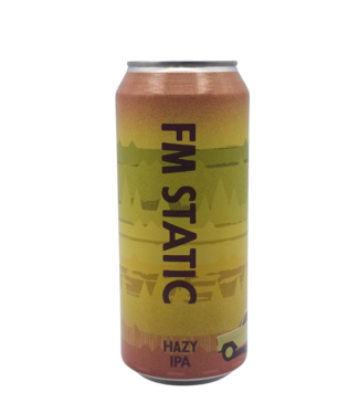 Born Brewing Co. Born/Polyrhythm Brewing Collab: FM Static Hazy IPA 473ml