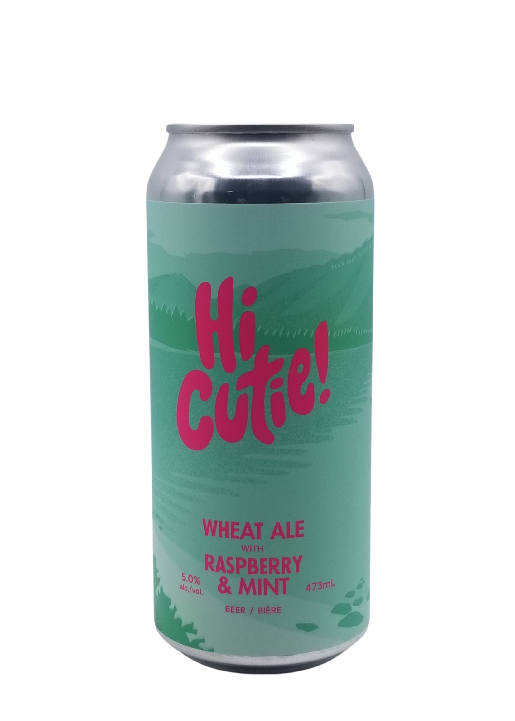 Born Brewing Co. Born Brewing Co. Hi Cutie! Raspberry Mint Wheat Ale 473ml