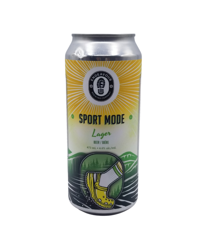 Endeavour Brewing Co. Sport Mode Lager 473ml