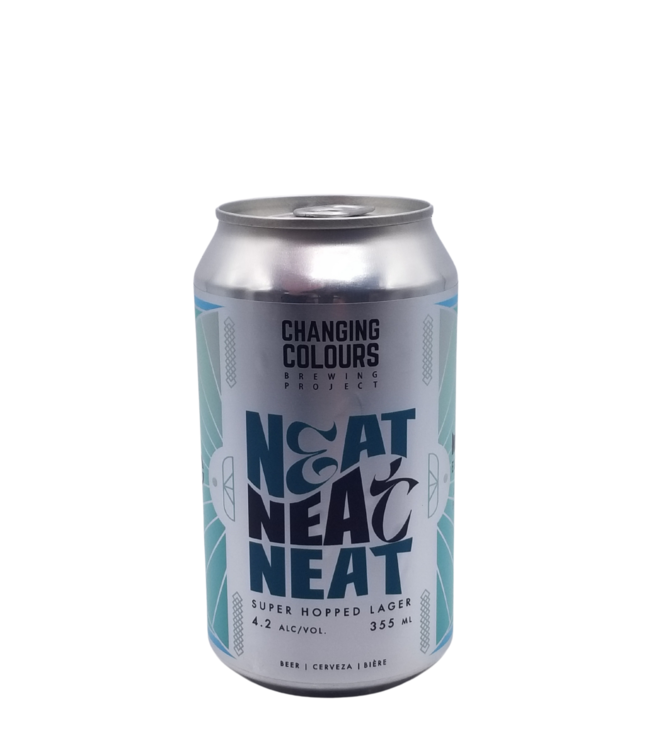 Changing Colours Brewing Project Neat Super Hopped Lager 355ml