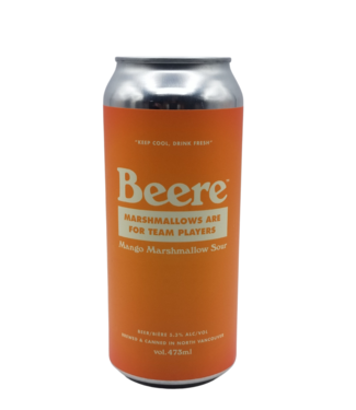Beere Brewing Co. Beere Brewing Co. Team Player Mango Marshmallow Sour 473ml