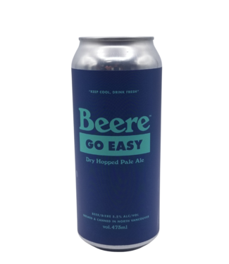 Beere Brewing Co. Beere Brewing Co. Go Easy Dry-Hopped Pale Ale 473ml
