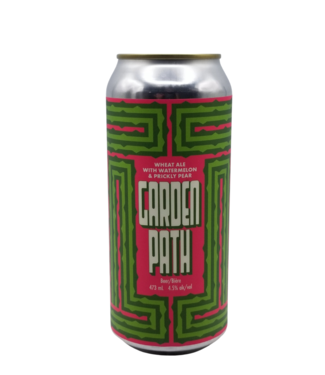 Cabin Brewing Cabin Brewing Co. Garden Path Watermelon, Prickly Pear Wheat Ale 473ml