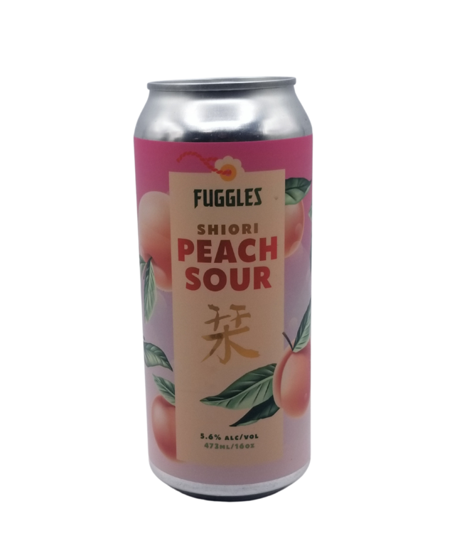 Fuggles Beer Shiori Peach Sour 473ml