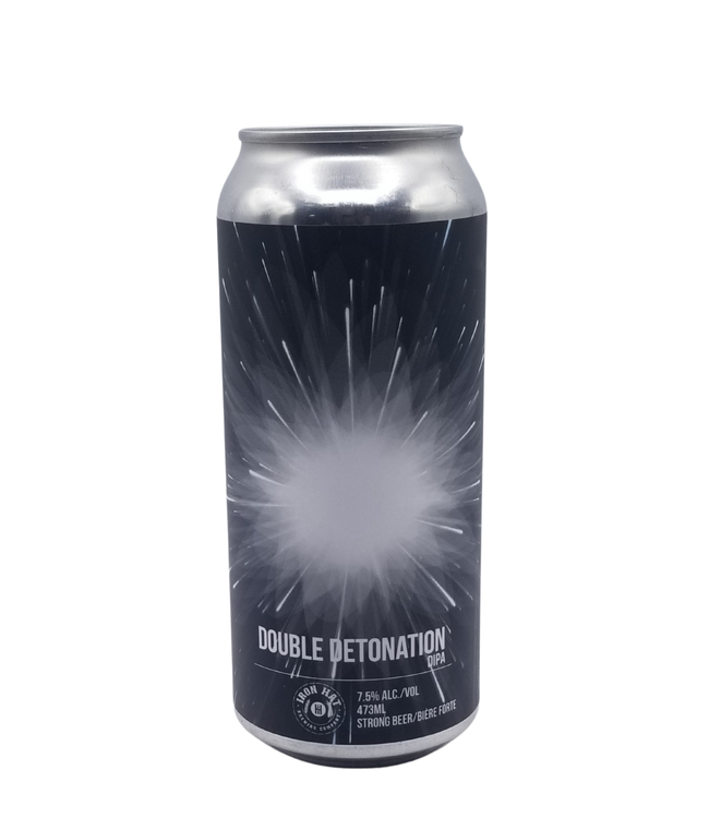Iron Hat Brewing Co. Double Detonation Double IPA 473ml