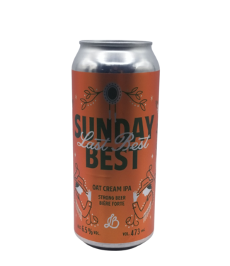 Last Best Sunday Best Oat Cream IPA 473ml