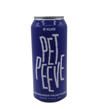 Village Brewing Village Brewing Pet Peeve Medit Pilsner 473ml