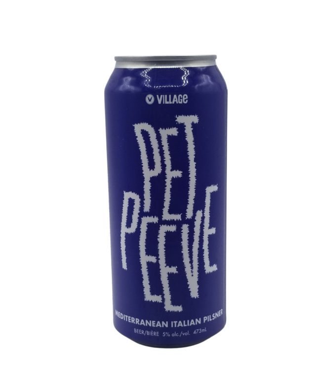 Village Brewing Pet Peeve Medit Pilsner 473ml