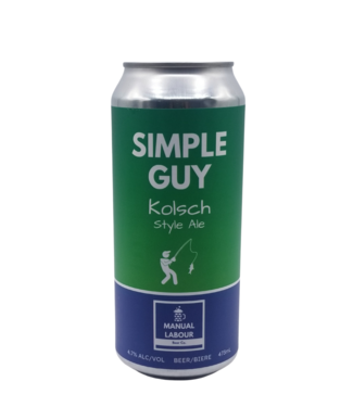 Manual Labour Beer Co. Manual Labour Beer Co. Simple Guy Kolsch 473ml